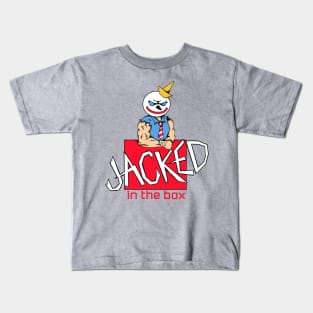 JACKED IN THE BOX Kids T-Shirt